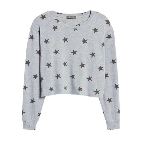 LaLa Land Creative Co Boxy Cropped Sweatshirt - Picture 2 of 8